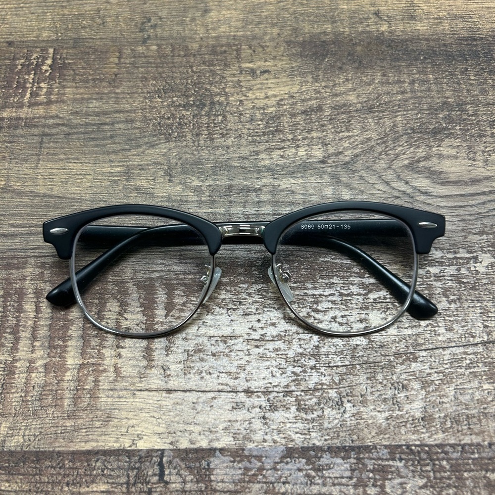 Fytoo Bald‎ Brow-line Black Prescription Glasses